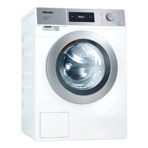 Miele Little Giant Washing Machine White 7kg with Gravity Drain 5.5kW PWM507