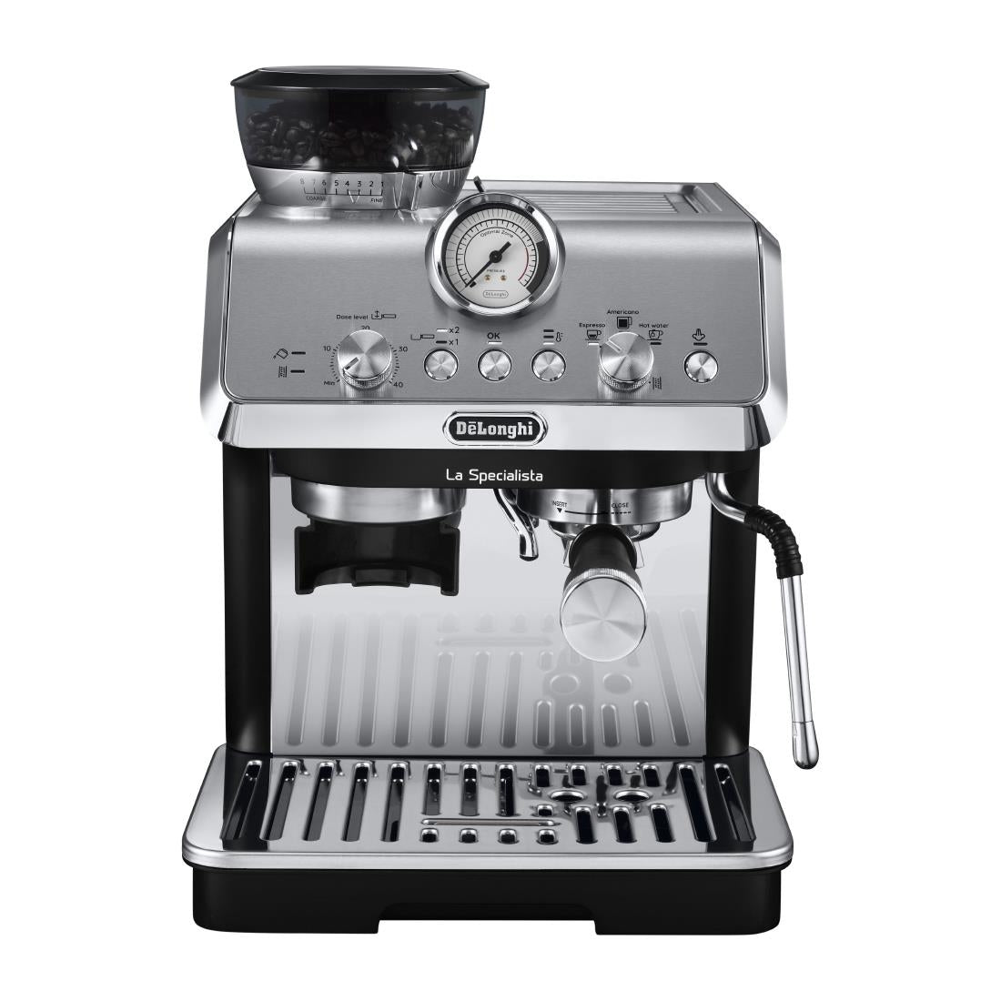 De'Longhi La Specialista Arte Compact Manual Bean to Cup Espresso Coffee Machine EC9155.MB