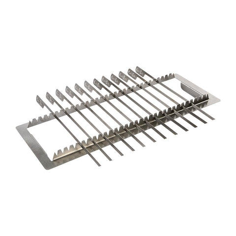 Kasai Konro Skewer Rack & 12 Skewers for Long Konro Grill SVT-16063