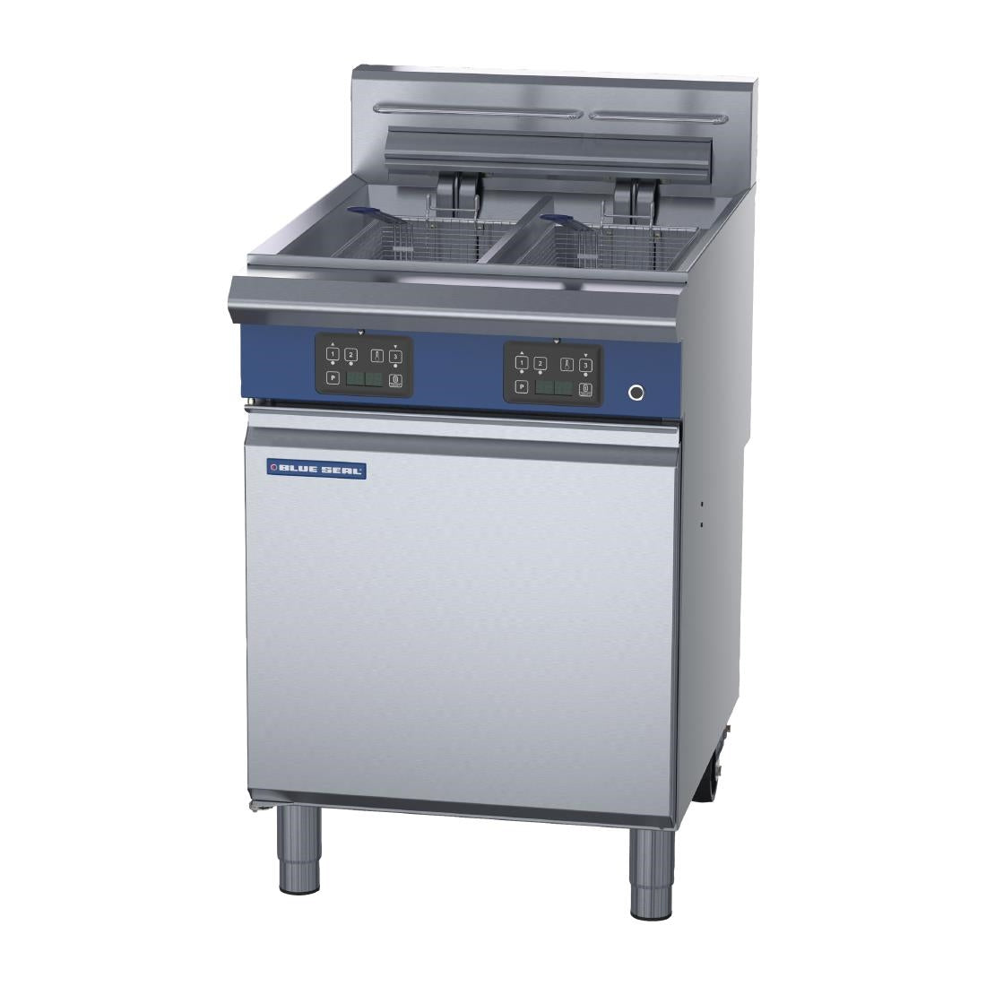 Blue Seal 600mm Twin Digital Electric Fryer UKE66E