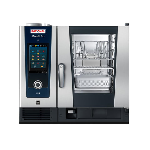 Rational iCombi Pro Combi Oven 6-1/1 Propane Gas iCare Autodose