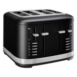 KitchenAid 4 Slot Manual Toaster Matte Black