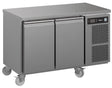 2 door counter freezer