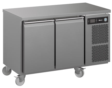 2 door counter freezer