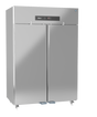 stainless steel double door refrigerator
