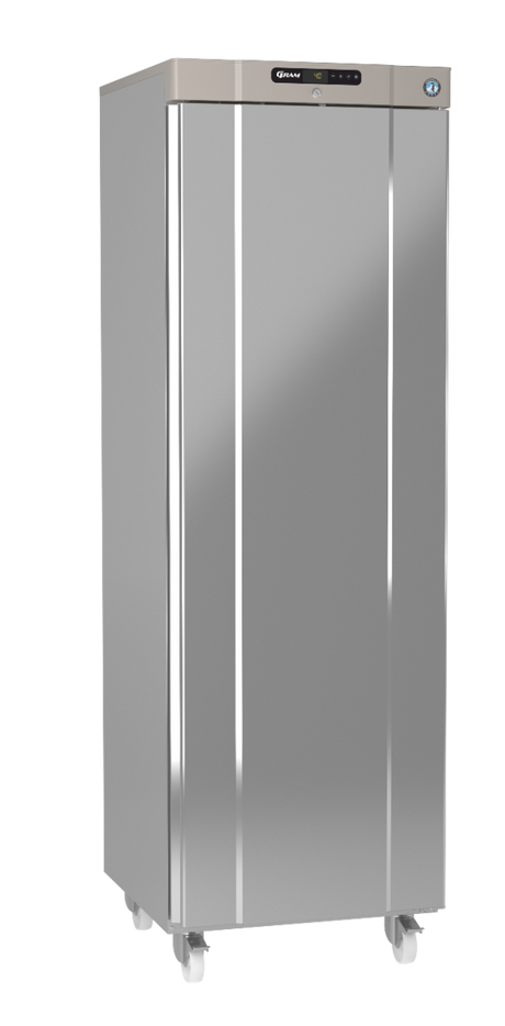 single door stainless steel refrigerator
