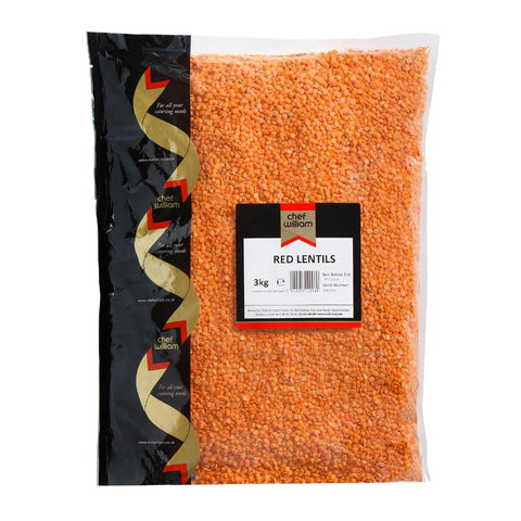 Chef William Red Lentils 3kg