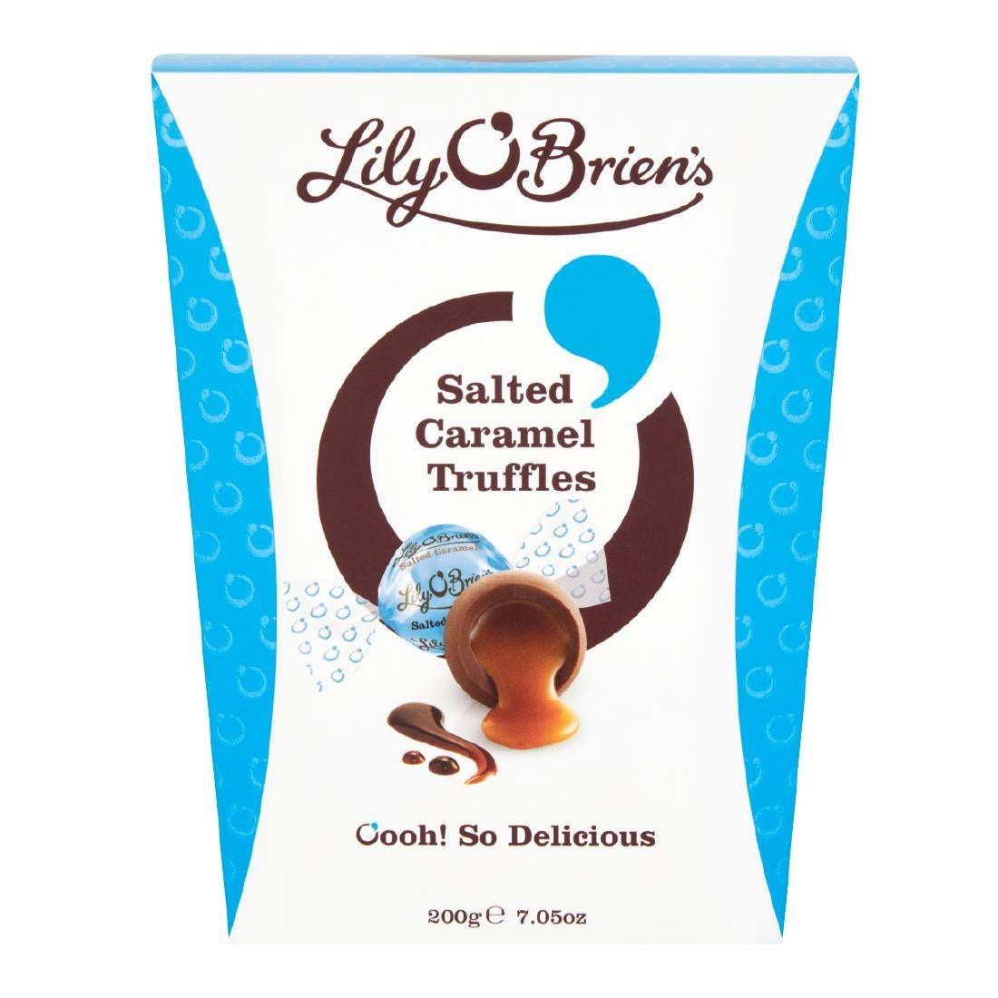 Lily O'Brien's Salted Caramel Truffles 200g (Case of 8 Boxes)