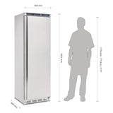 upright refrigerator