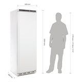 polar c series upright fridge 400ltr