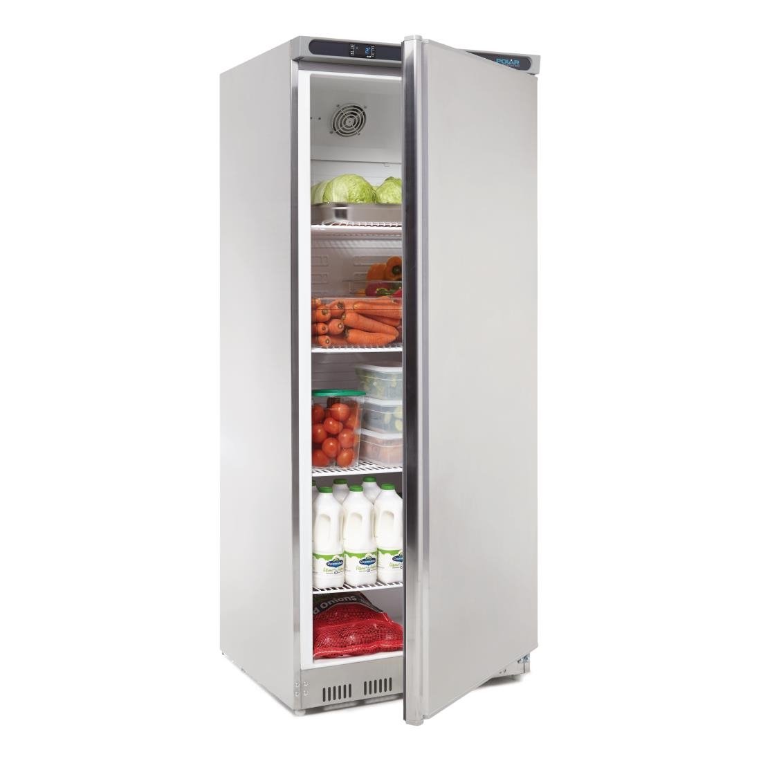 polar c series upright fridge 600ltr