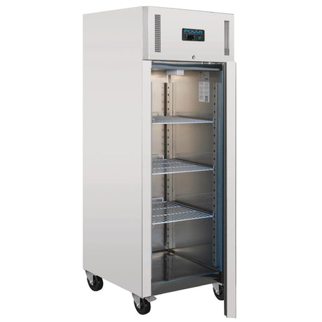 stainless steel fridge