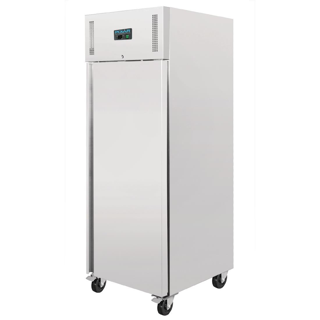 stainless steel fridge