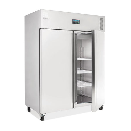 upright double door fridge