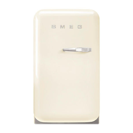 smeg mini fridge cream