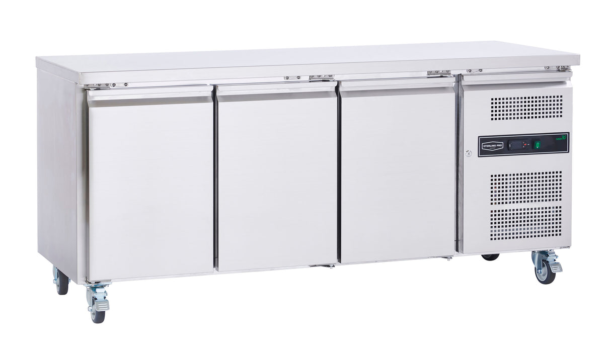 3 door freezer