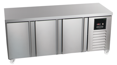 stainless steel 3 door fridge