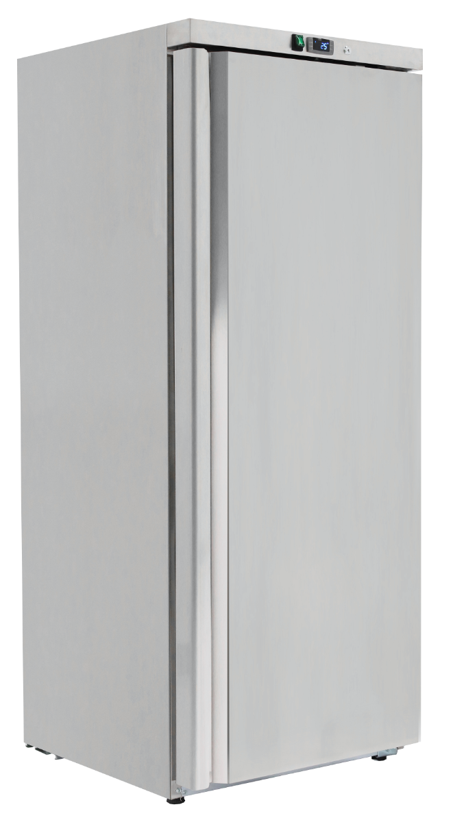 stainless steel upright refrigerator