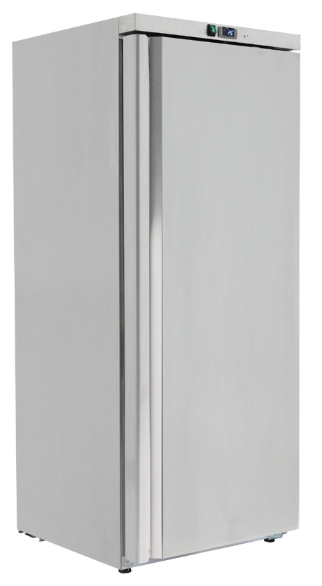 stainless steel upright refrigerator