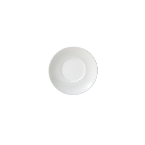 William Edwards Spiro Espresso Saucers White 120mm (Pack of 12)