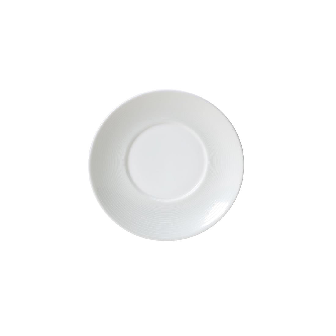 William Edwards Spiro Saucers White 160mm (12 Pack)