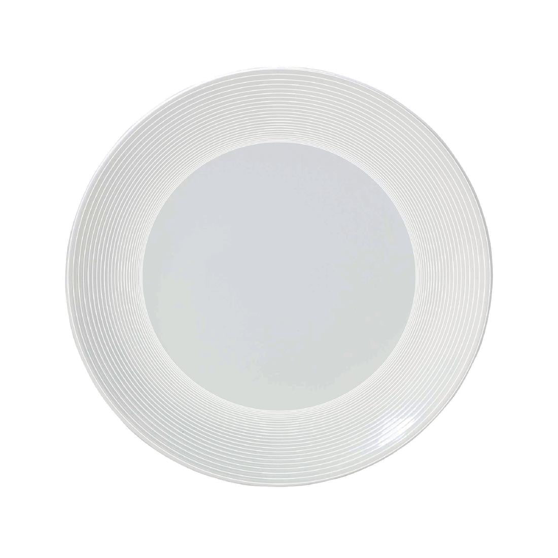 William Edwards Spiro Coupe Plates White 270mm (12 Pack)