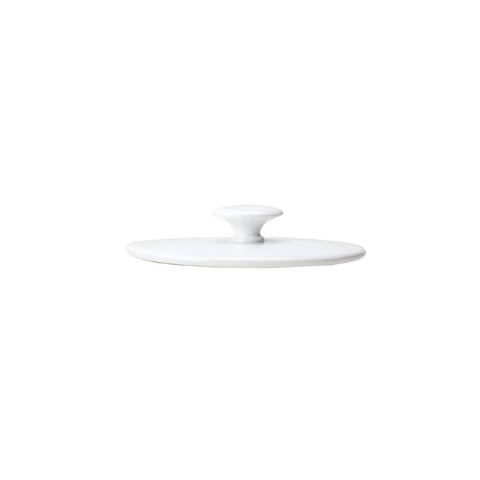 William Edwards Spiro Oval Sugar Bowl Lids White (Pack of 12)