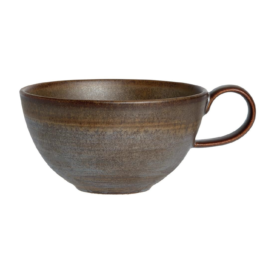 Steelite Patina Bronze Tea/Coffee Cup 227.5ml (Pack of 12)