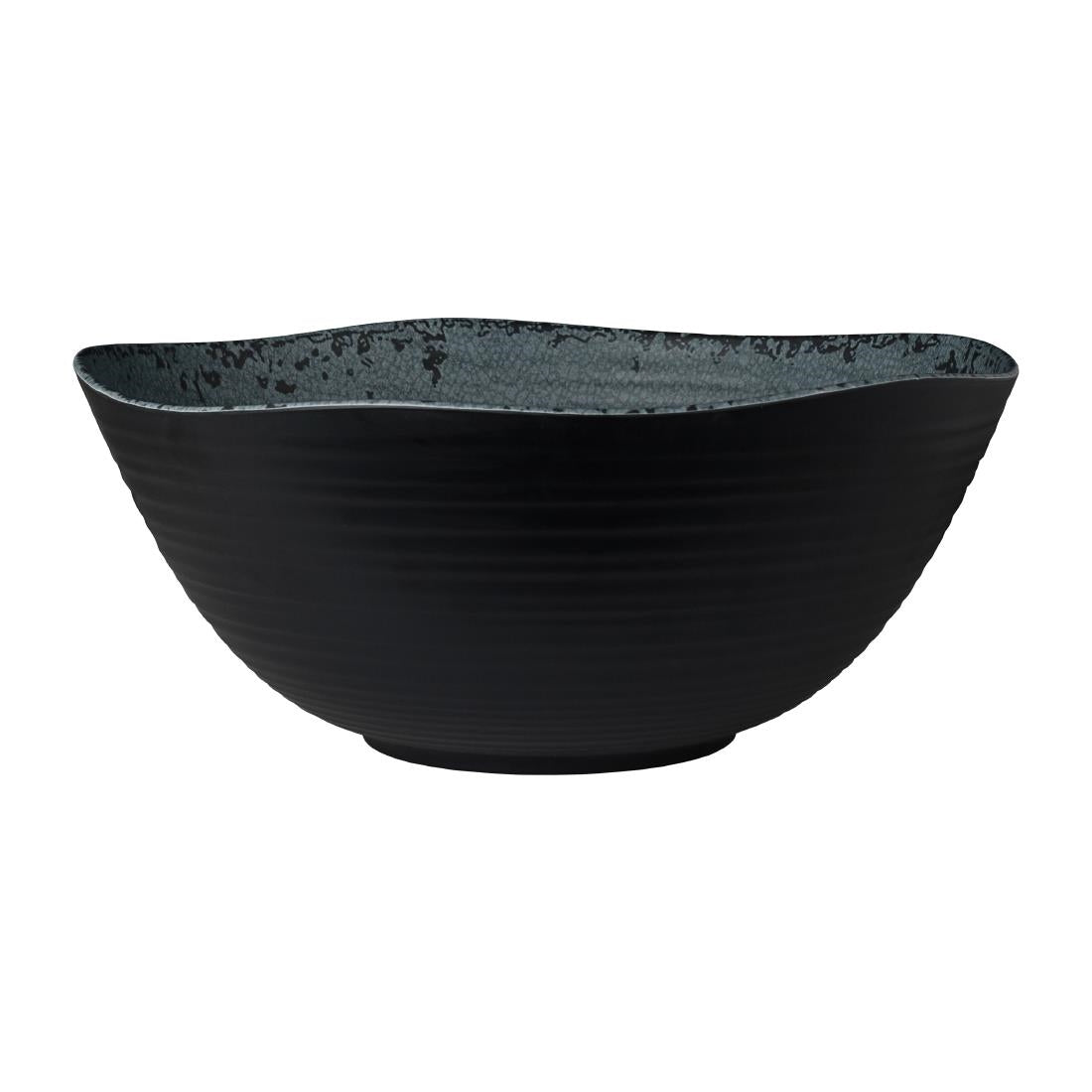 Steelite Pompeii Slate Large Round Bowls 356x 149mm (2 Pack)