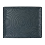 Steelite Pompeii Slate Gastronome Platter 1/2 324mm x 270mm (Pack of 3)