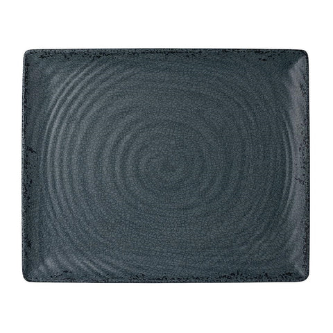 Steelite Pompeii Slate Gastronome Platter 1/2 324mm x 270mm (Pack of 3)