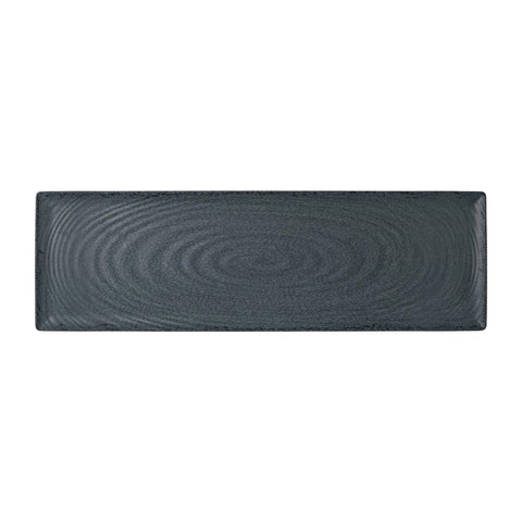 Steelite Pompeii Slate Gastronome Platter 2/4 530mm x 165mm