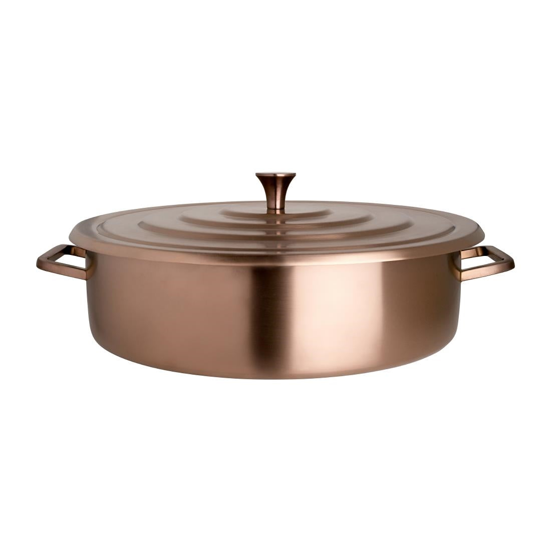 Steelite Creations Homestyle Brushed Bronze Round Chafer 9.1L