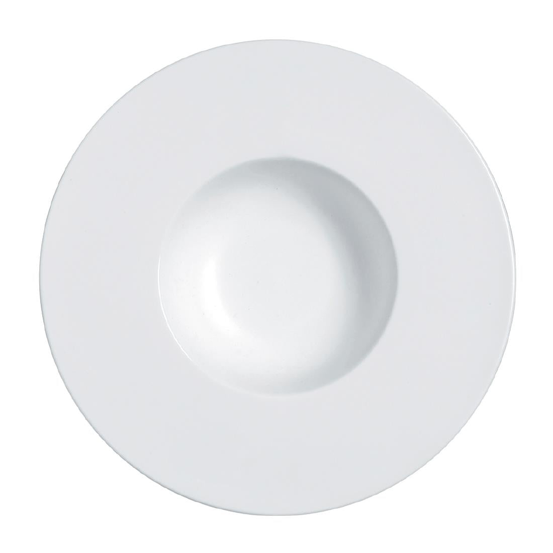 Steelite Flat Wide Rim Bowl 230mm (Pack of 12)