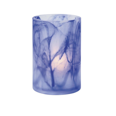 Hollowick Wysp Dark Blue Glass Cylinder 73mm x 114mm (Pack of 6)