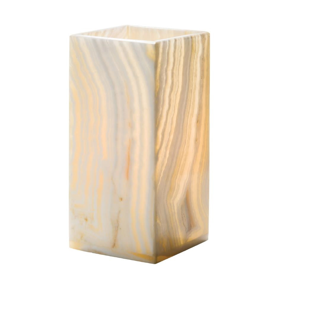 Hollowick Luxor Large Solid Alabaster Lamp 80mm x 168mm (Pack of 12)