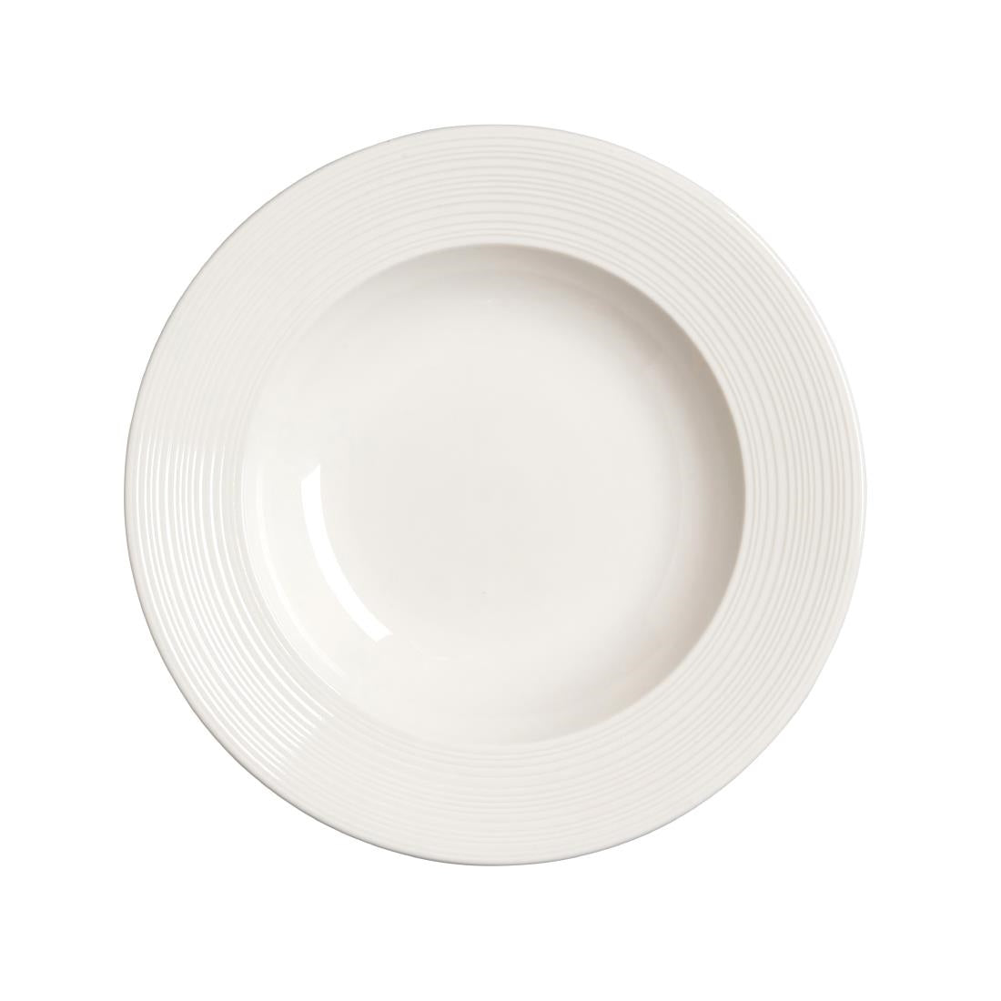 Steelite Concorde Rim Pasta Bowls 285mm (Pack of 12)