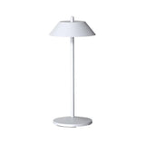 Pirlo White LED Rechargeable Table Lamp