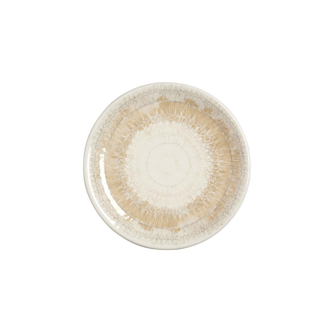 Steelite Petra Dune Coupe Plates Beige 152mm (Pack of 12)