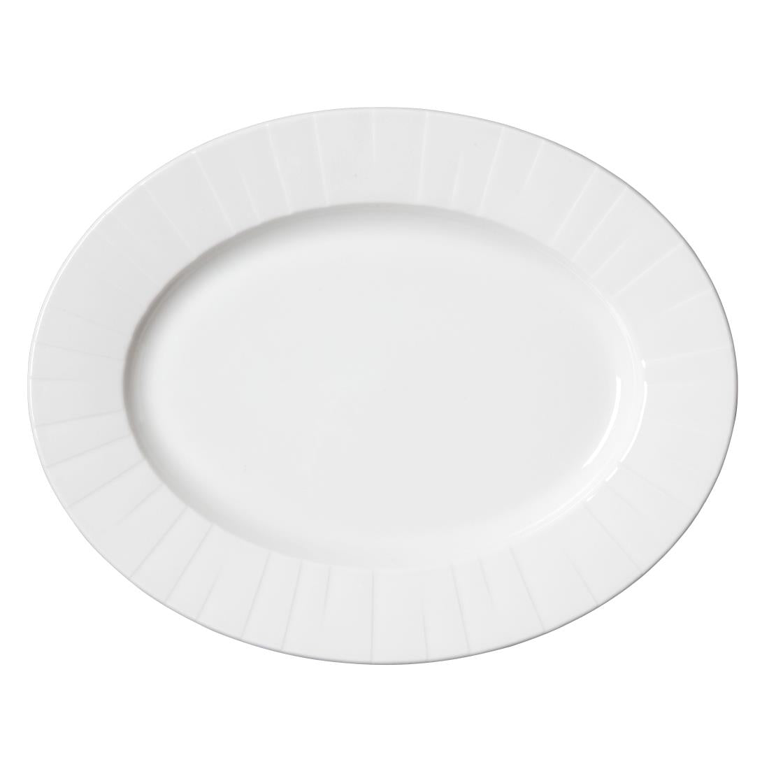 Steelite Alina Oval Plates 330mm (Pack of 12)