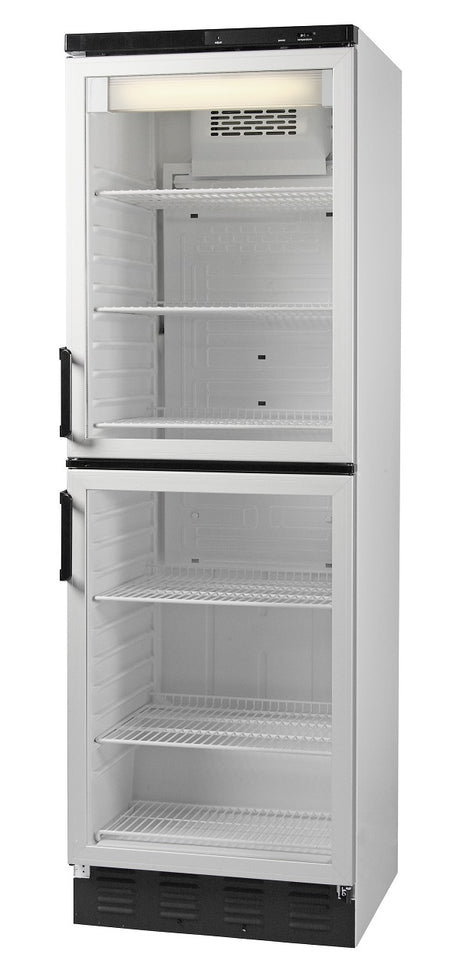 double door display cooler