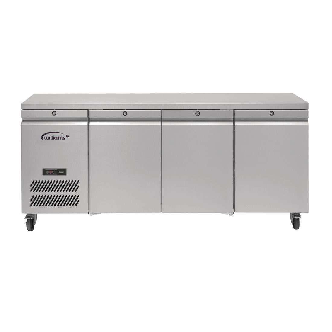 williams 3 door counter fridge