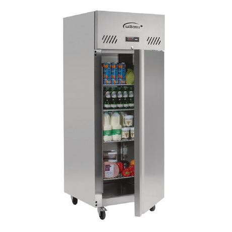 single door upright fridge