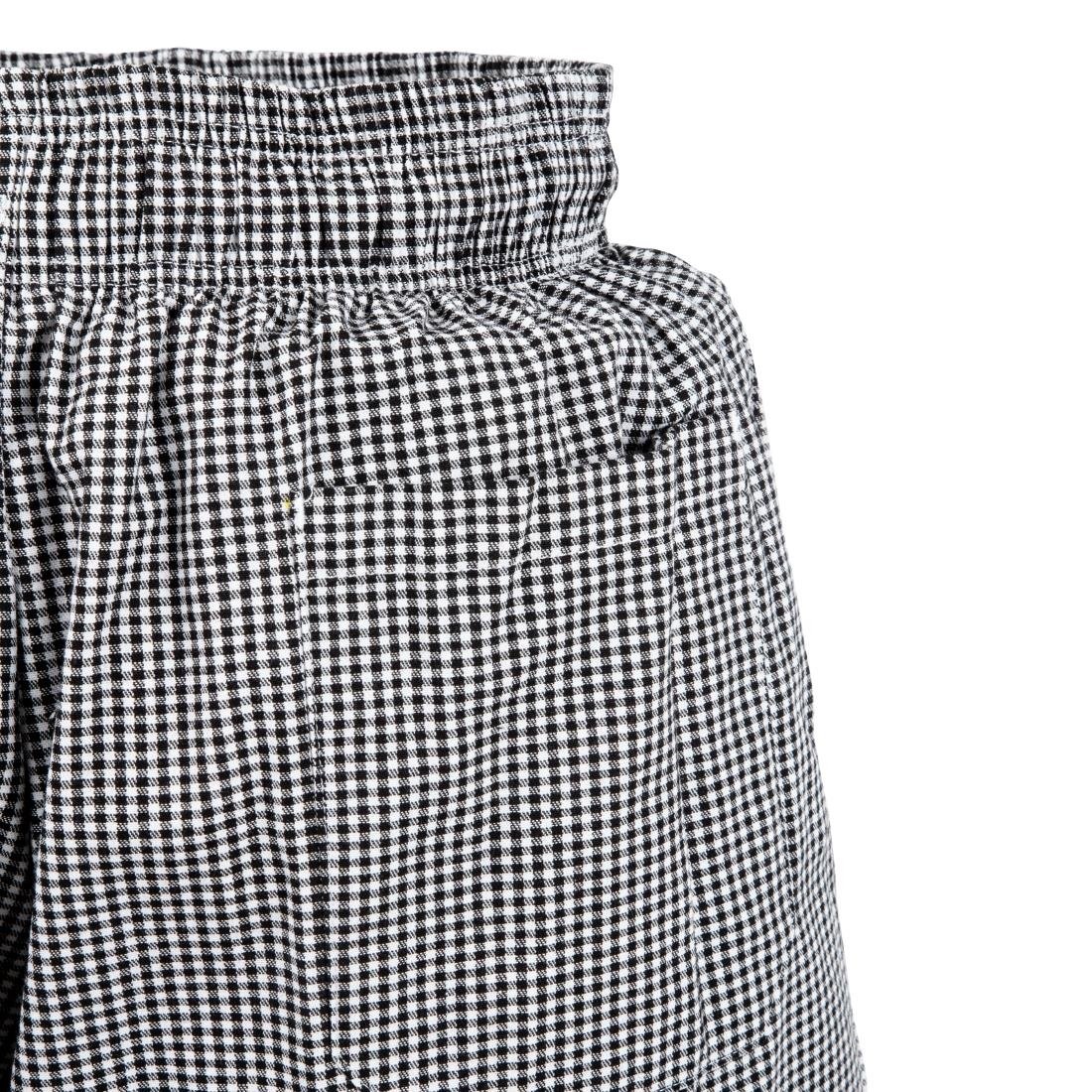 Chef Works Essential Baggy Pants Black Check 3XL