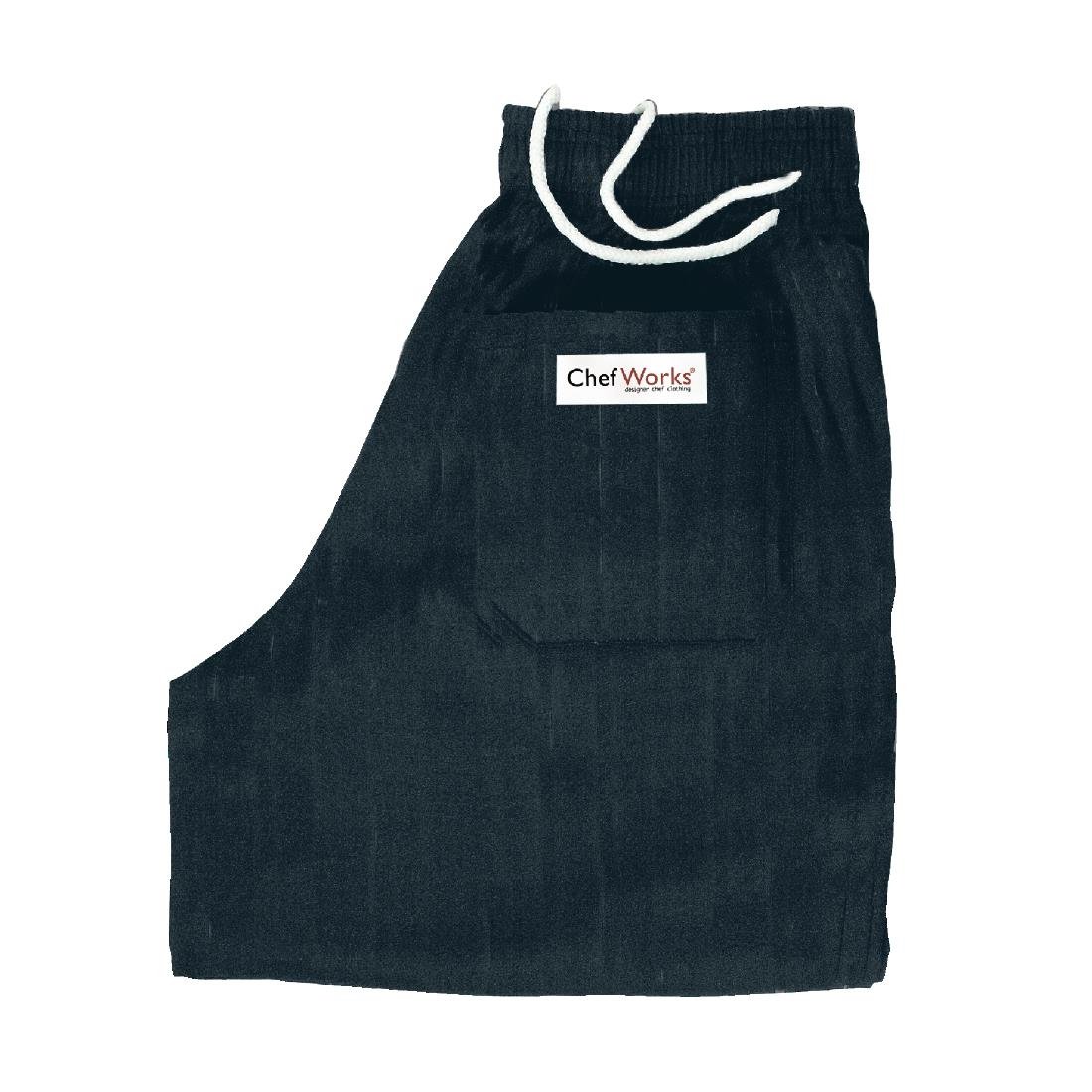 Chef Works Essential Baggy Trousers Black 2XL