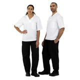Unisex Bakers Shirt White L