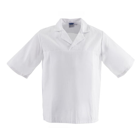 Unisex Bakers Shirt White M