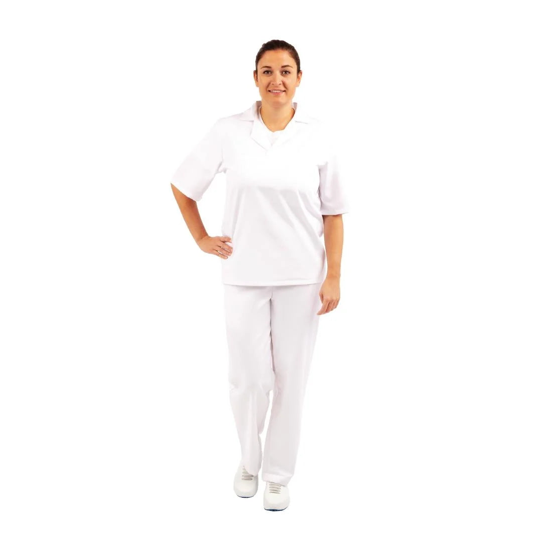Unisex Bakers Shirt White L