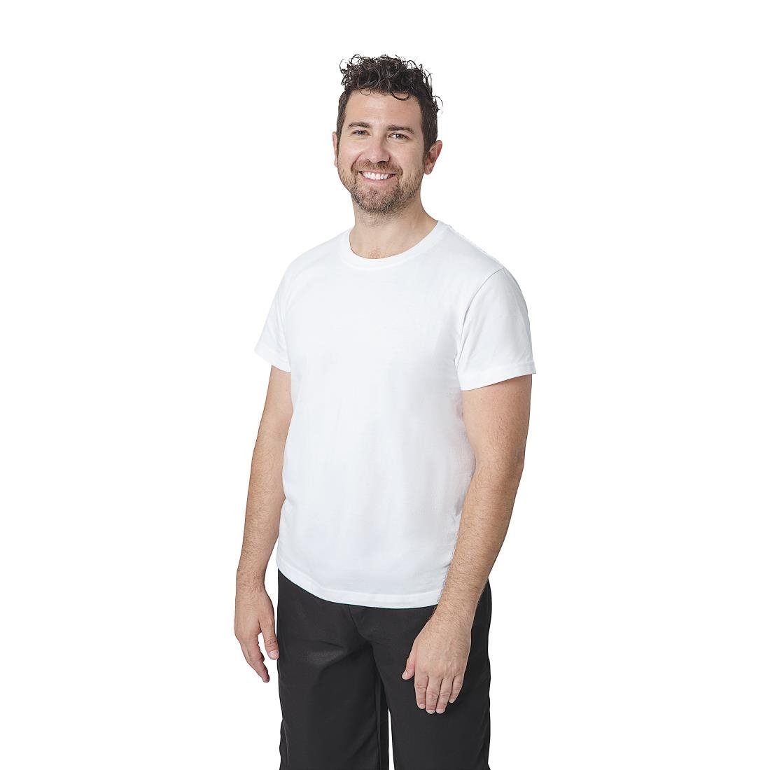 Unisex Chef T-Shirt White S