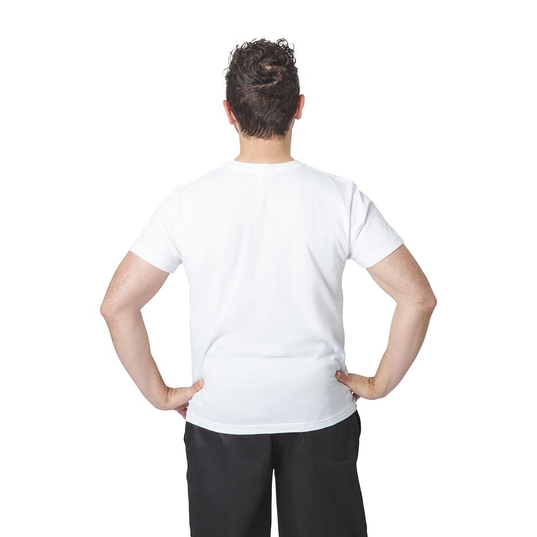 Unisex Chef T-Shirt White S